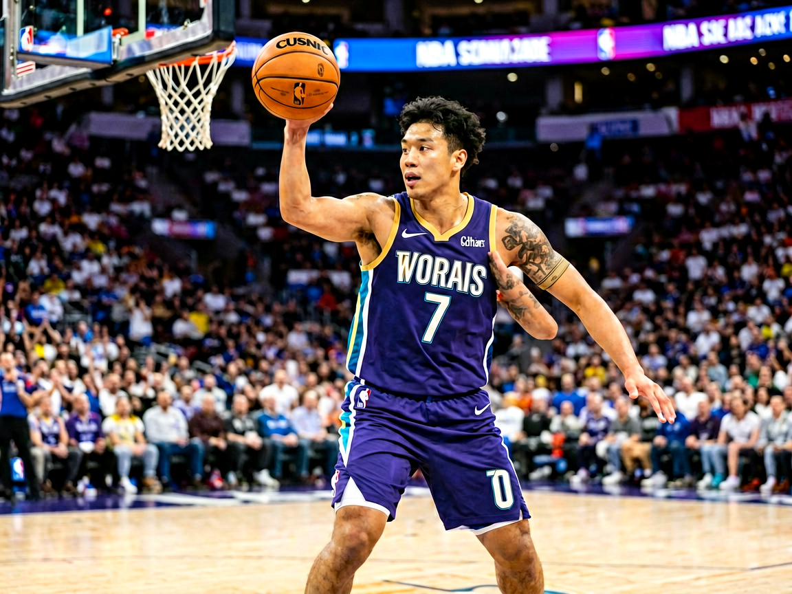NBA季后赛资讯配图，展示篮球联赛的赛况报道